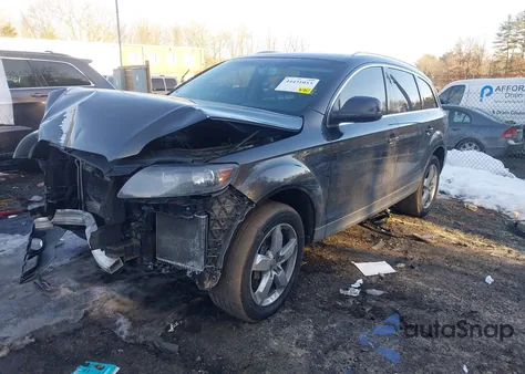 2013 Audi Q7 3.0T Premium z USA, uszkodzony, nr VIN WA1CGAFE2DD005887